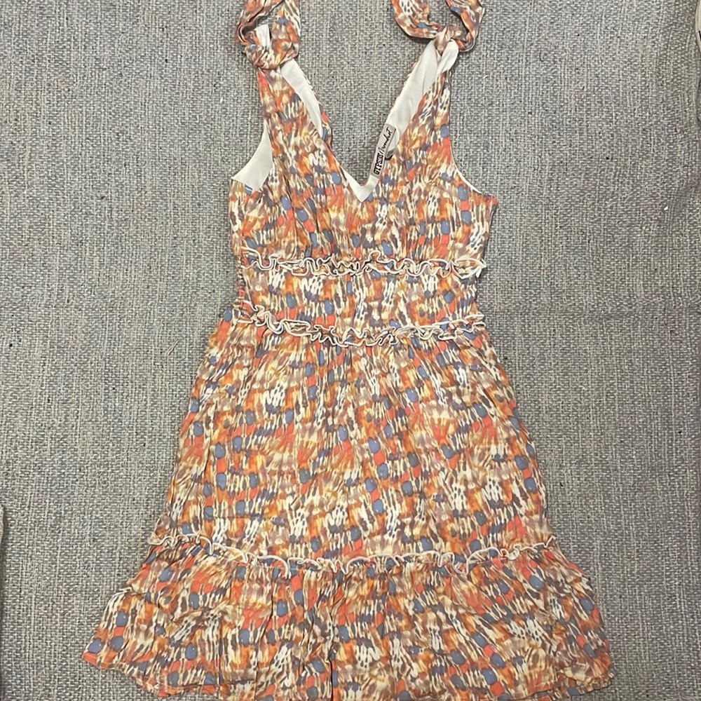 Warm multi-color dress